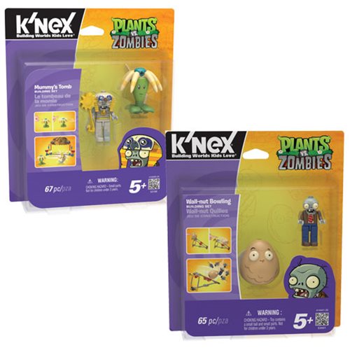 K'NEX Plants Vs. Zombies Playset 2-Pack